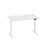 Enhance 1200mm x 600mm Electric Height Adjustable Desk – White / White MG_ENHDSK126D_EL_WW