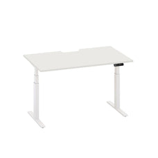 Enhance 1500mm x 800mm Electric Height Adjustable Desk – White / White MG_ENHDSK158S_EL_WW
