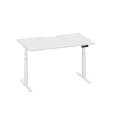 Enhance 1600mm x 800mm Electric Height Adjustable Desk – White / White MG_ENHDSK168D_EL_WW