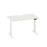 Enhance 1600mm x 800mm Electric Height Adjustable Desk – White / White MG_ENHDSK168D_EL_WW