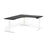 Enhance 1800mm Electric Standing Corner Desk – White / Black Woodgrain, Height Adjustable MG_ENHDSK187W_EL_WBW