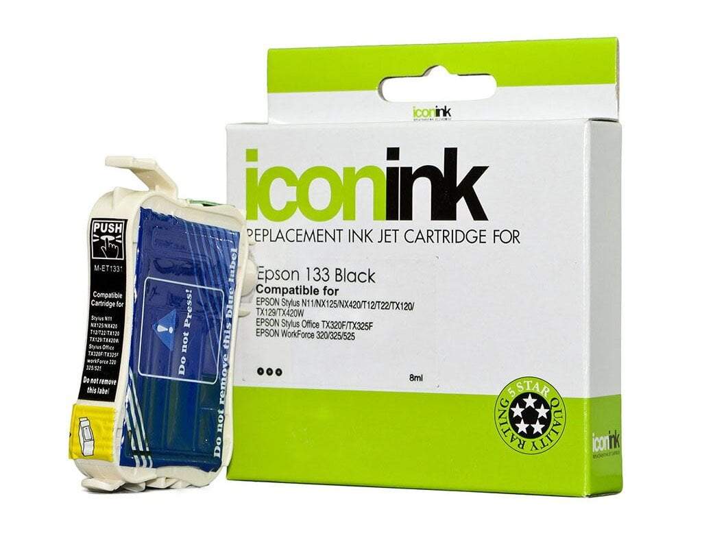 13310 Ink Epson 133 Black Compatible Cartridge | Epson — Discount Office