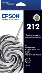 Epson 212 Black Original Cartridge DSE212B