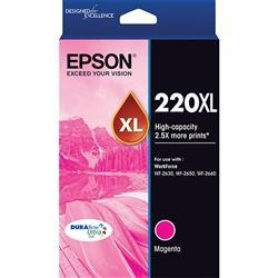 Epson 220 / 220XL Magenta High Capacity Original Cartridge DSE220MXL