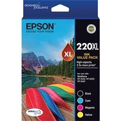 Epson 220 / 220XL Original Cartridge - Value Pack DSE220XLVP