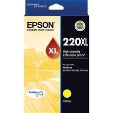 Epson 220 / 220XL Yellow High Capacity Original Cartridge DSE220YXL