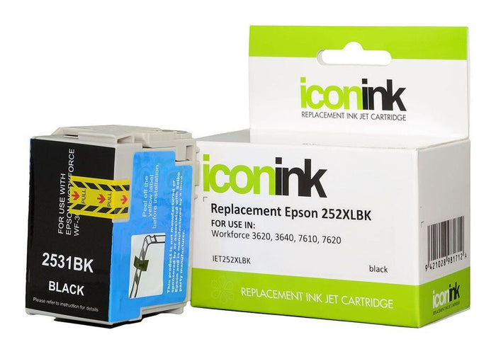 Epson 252XL Black Compatible Cartridge FPIET252B