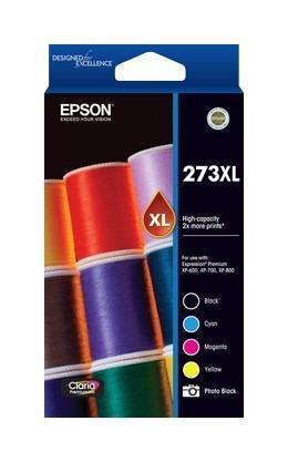 Epson 273 / 273XL High Capacity Value Pack Original Cartridge DSE273XLVP