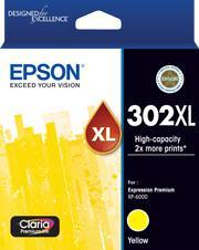 Epson 302XL Claria Premium Yellow Original Cartridge DSE302YXL