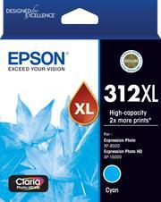 Epson 312XL Claria Photo HD Cyan Original Cartridge DSE312CXL