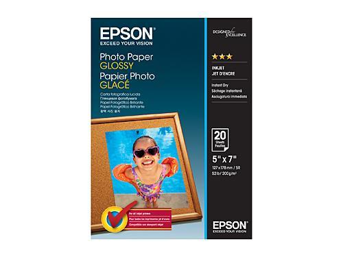 Epson 5 x 7 Glossy Photo Paper (S042544) DSE42544