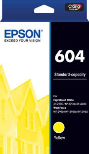 Epson 604 Yellow Ink Cartridge DSE604Y