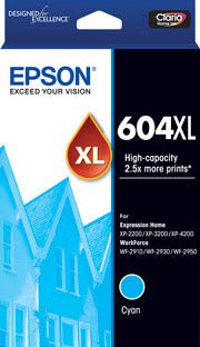 Epson 604XL Cyan Ink Cartridge DSE604CXL
