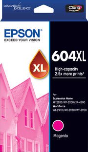 Epson 604XL Magenta Ink Cartridge DSE604MXL