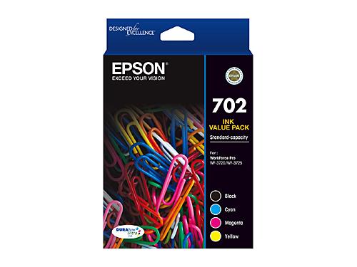 Epson 702 CMYK Ink Pack - 4 Colours DSE702CP4