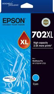 Epson 702XL Cyan Original Cartridge DSE702CXL