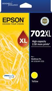Epson 702XL Yellow Original Cartridge DSE702YXL