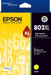 Epson 802XL Yellow Original Cartridge DSE802YXL