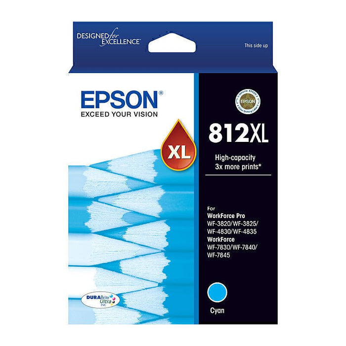 Epson 812XL Cyan Ink Cartridge DSE812CXL