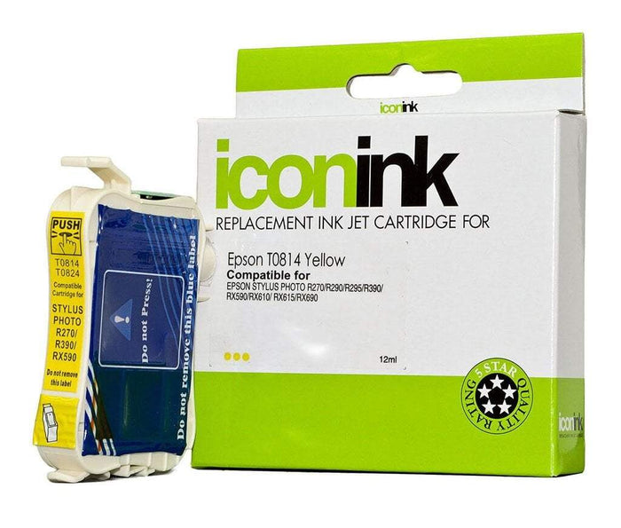 Epson 81N / T0814 Yellow Compatible Cartridge FPIET0814