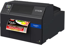Epson ColorWorks CW-C6510A Label Printer, 8" Auto-cutter, USB, Ethernet, 4 Colours SKPRECWC6510A108