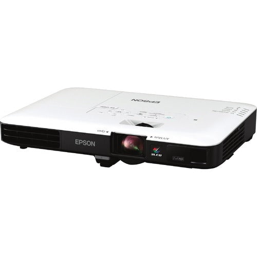 Epson EB-1780W Short Throw 3LCD Projector - 16:10 - Ceiling Mountable, Portable - 1280 x 800 - Front, Ceiling - 4000 Hour Normal Mode - 7000 Hour Economy Mode - WXGA - 10,000:1 - 3000 lm - HDMI - USB - Corporate - 3 Year Warranty IM3585678