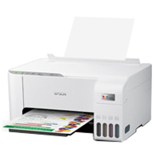 Epson EcoTank ET-2810 Wireless Inkjet Multifunction Printer - Colour - Black - Copier/Printer/Scanner - 33 ppm Mono/15 ppm Color Print - 5760 x 1440 dpi Print - Manual Duplex Print - 100 sheets Input - Colour Flatbed Scanner - 1200 dpi Optical Scan - Wire IM5319927