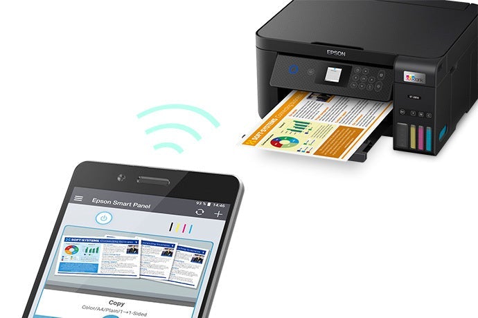 Epson ET-2850 EcoTank Wireless All-in-One Printer DSEPET2850