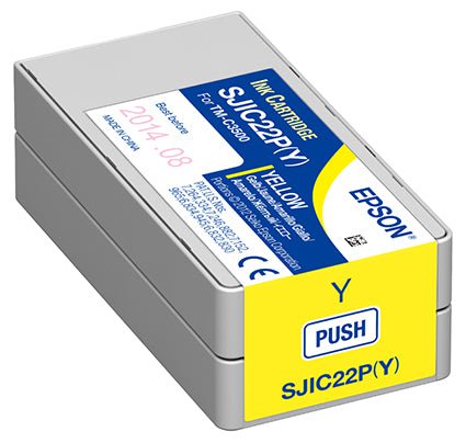 Epson Ink Cartridge TM-C3500, Yellow, for Epson Printer TMC3500 SKINESJIC22PY