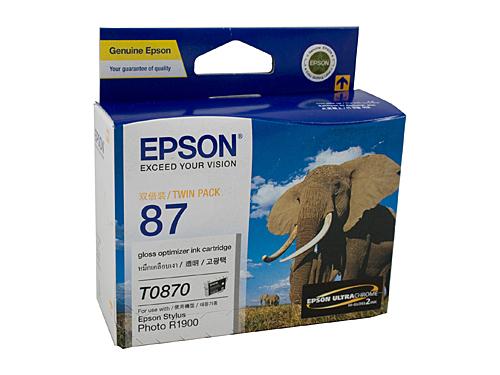 Epson T0870 Gloss Optimiser Cartridge DSE870