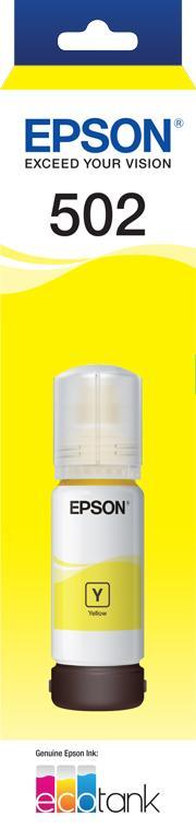 Epson T502 Eco Tank Yellow Original Ink DSE502Y