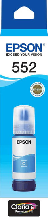 Epson T552 Claria EcoTank Ink Bottle Cyan DSE552C