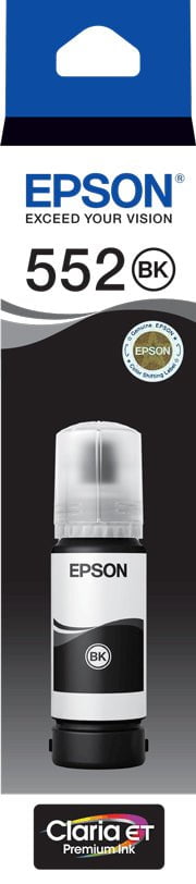 Epson T552 Claria EcoTank Ink Bottle Pigment Black | Epson — Discount ...