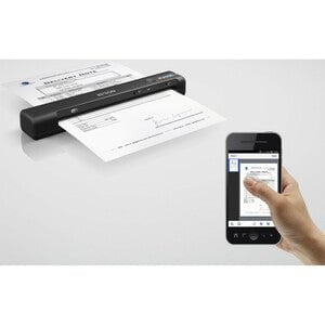 Epson WorkForce ES-60W Sheetfed Scanner - 600 dpi Optical - 48-bit Color - 16-bit Grayscale - 10 ppm (Mono) - 10 ppm (Color) - USB IM4563378