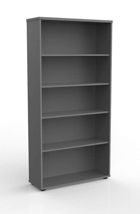 Ergoplan Bookcase - 1800 x 900 x 315mm - Silver KG_WFB18_S