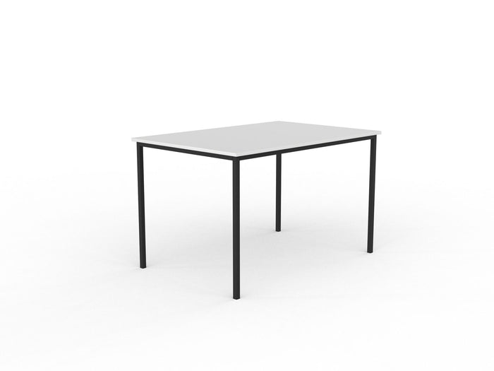 Ergoplan Canteen Table 1200mm x 800mm - White / Black KG_WFCT128_W