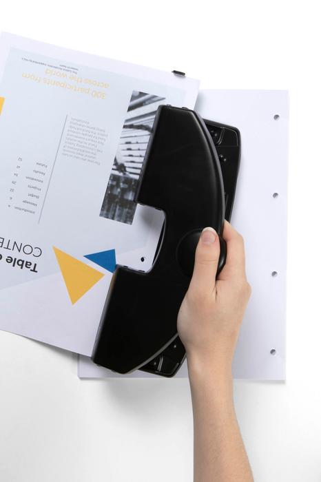 Esselte 4 Hole Paper Punch 25 Sheets AO177039