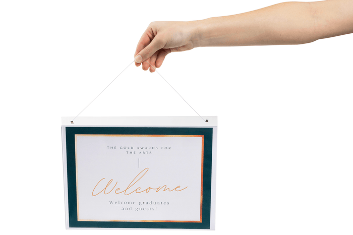 Esselte A4 Wall Sign / Menu Holder - Landscape AO47581