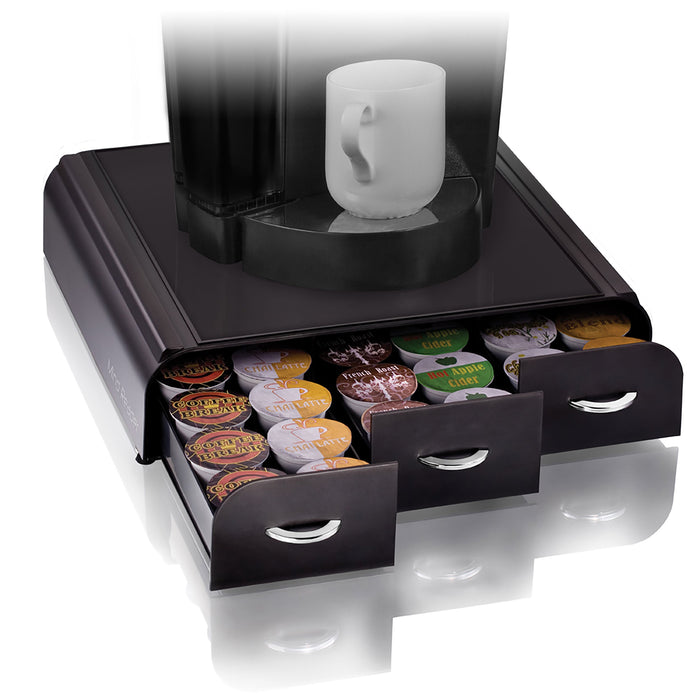Esselte Anchor Coffee Pod Organiser 36 Capacity Black AOTRY3PCBLK