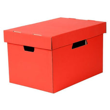 Esselte Archive Storage Box With Lid - Red AO073824