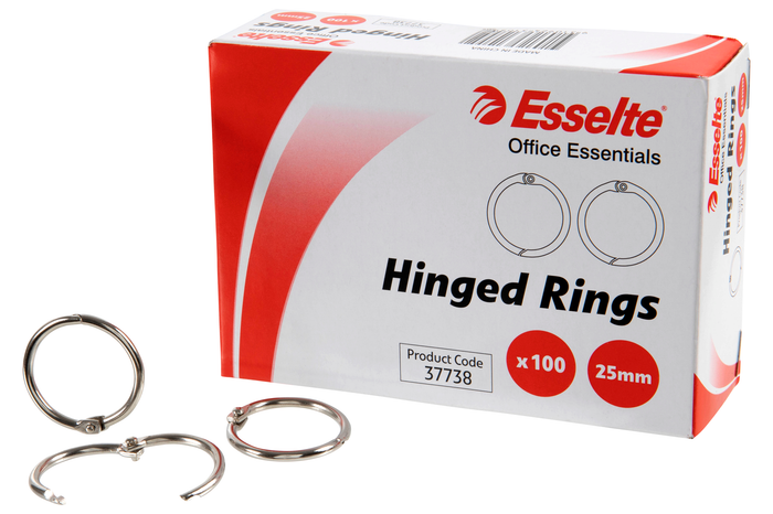 Esselte Book Rings 25mm x 100 AO37738