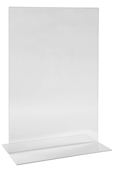 Esselte Brochure Hol Sign/Menu Holder 2 Sided Port A4 Clear AO47572