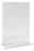 Esselte Brochure Hol Sign/Menu Holder 2 Sided Port A4 Clear AO47572