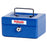 Esselte Cash Box 6 inch Blue AO375068