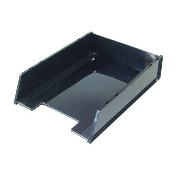 Esselte Letter Tray Front Loading Black - SWS MKII Series AO45764