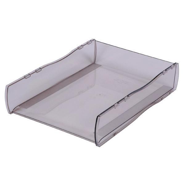 Esselte Letter Tray Front Loading Smoke - Nouveau Series AO46796