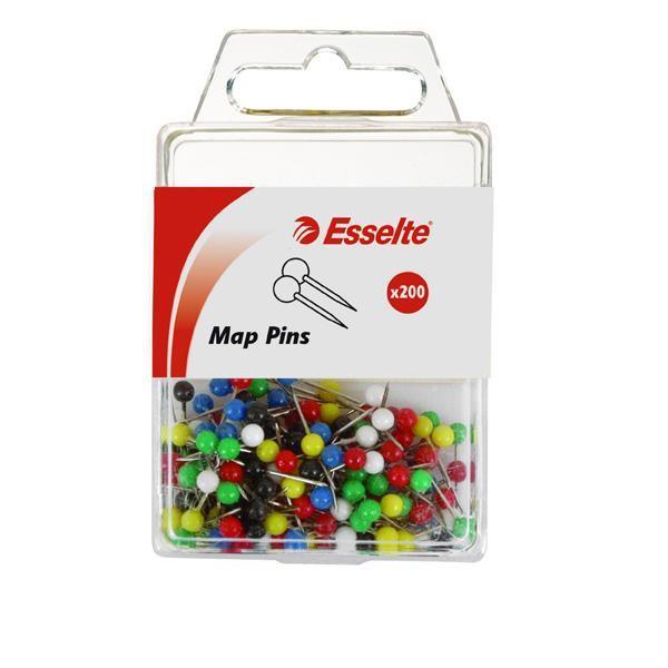 Esselte Map Pins Assorted AO45108