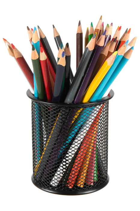 Esselte Mesh Pen Holder - Black AO47547