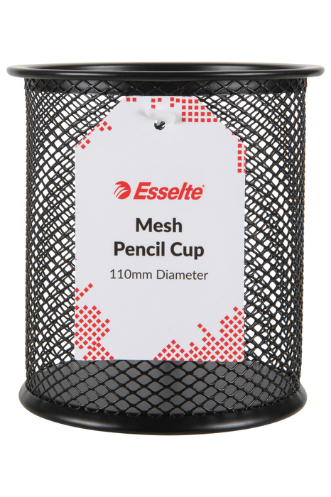 Esselte Mesh Pen Holder - Black AO47547
