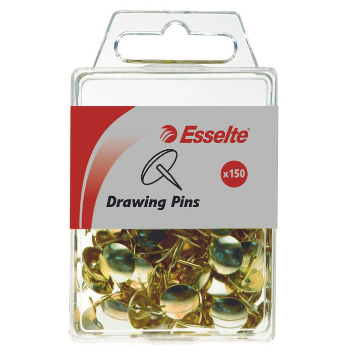 Esselte Metalware Brass Drawing Pins, Pack of 150 AO45100